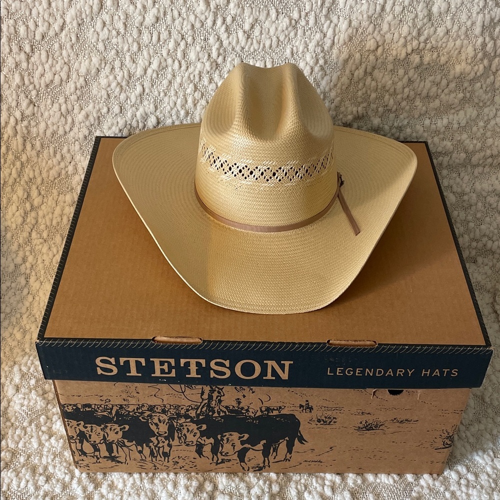 Stetson Tan Western Cowboy Hat